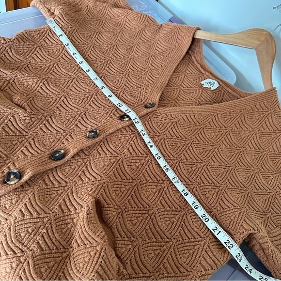 dRA Women’s Enzo Knit Oversized Cardigan Sweater Size Medium - Picture 9 of 16